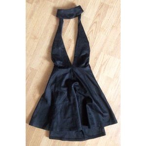Halter Little Black Dress